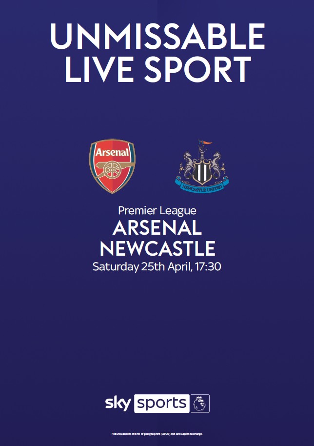Arsenal v Newcastle
