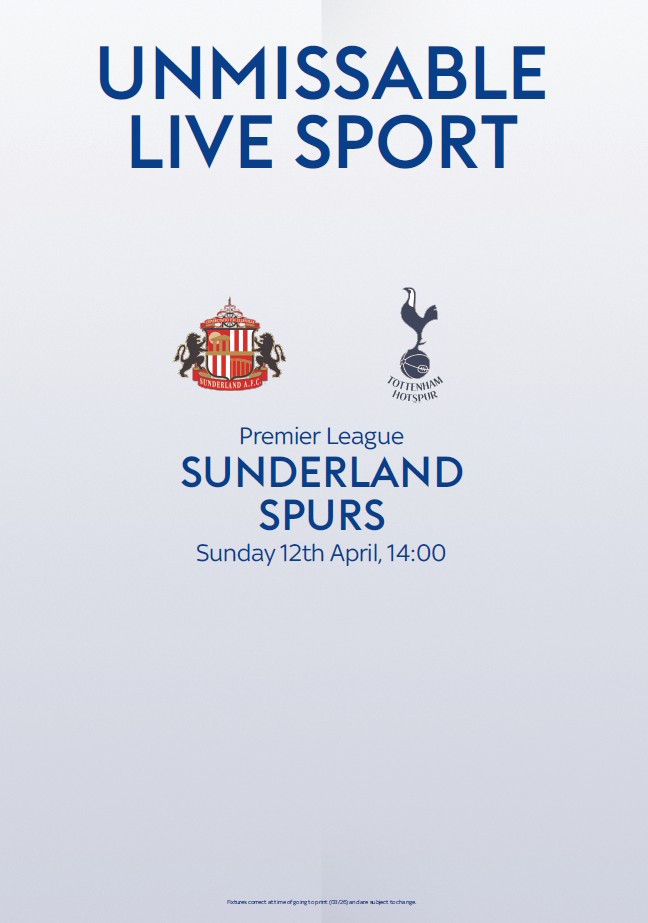 Sunderland v Spurs