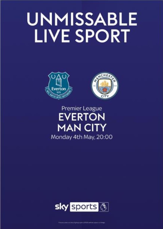 Everton v Man City