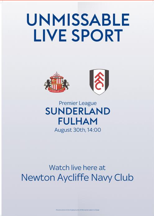 Sunderland v Fulham