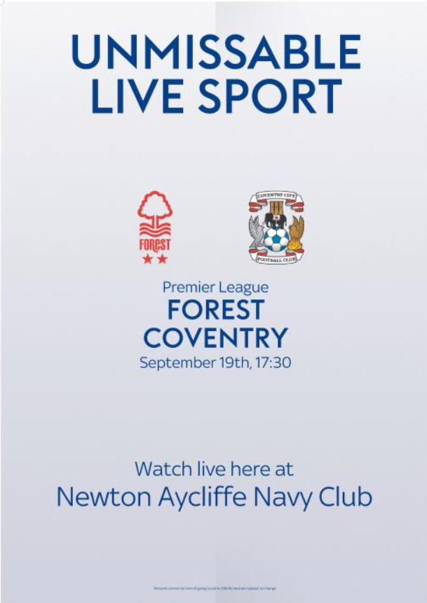 Forest v Coventry