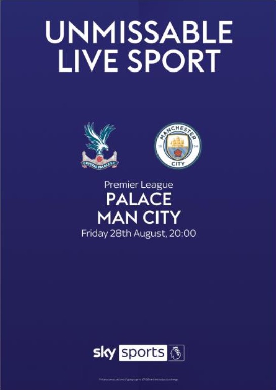 Palace v Man City
