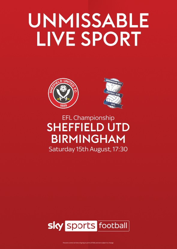 Sheffield United v Birmingham