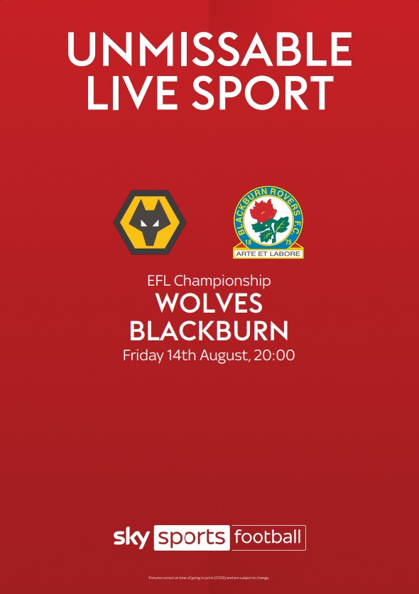 Wolves v Blackburn