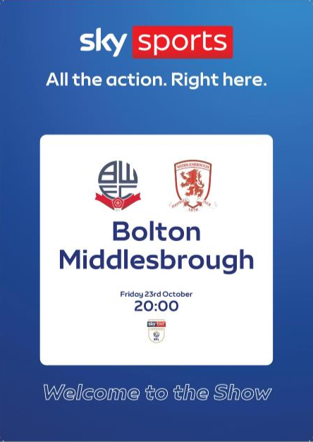 Bolton v Middlebrough