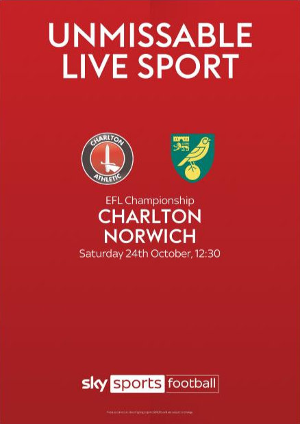 Charlton v Norwich