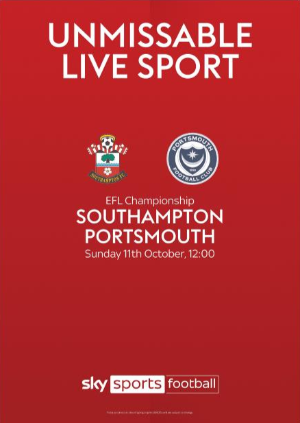 Southampton v Portsmouth