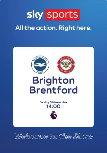 Brighton v Brentford