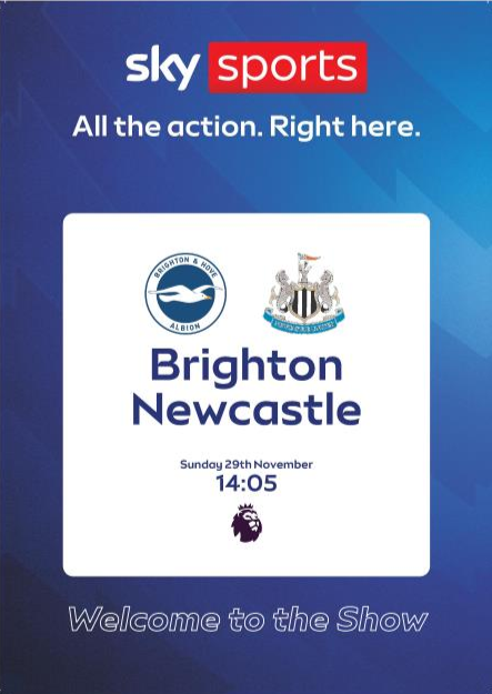 Brighton v Newcastle