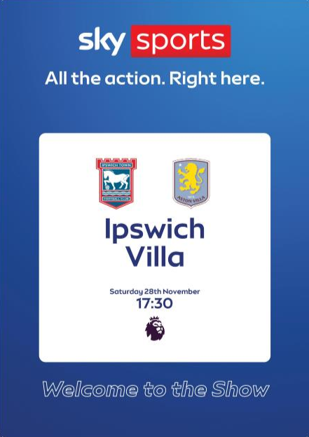 Ipswich v villa