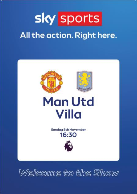 Man U v Villa
