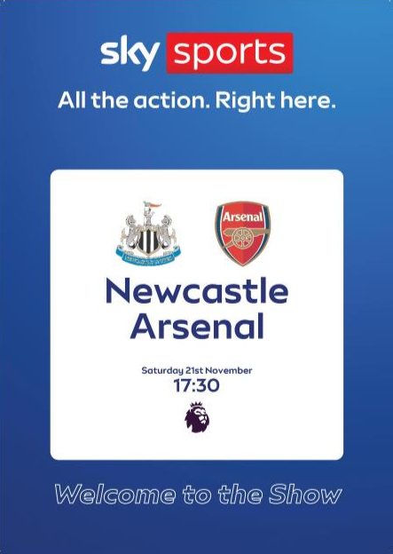 Newcastle v Arsenal