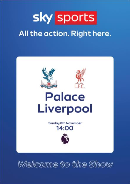 Palace v Liverpool